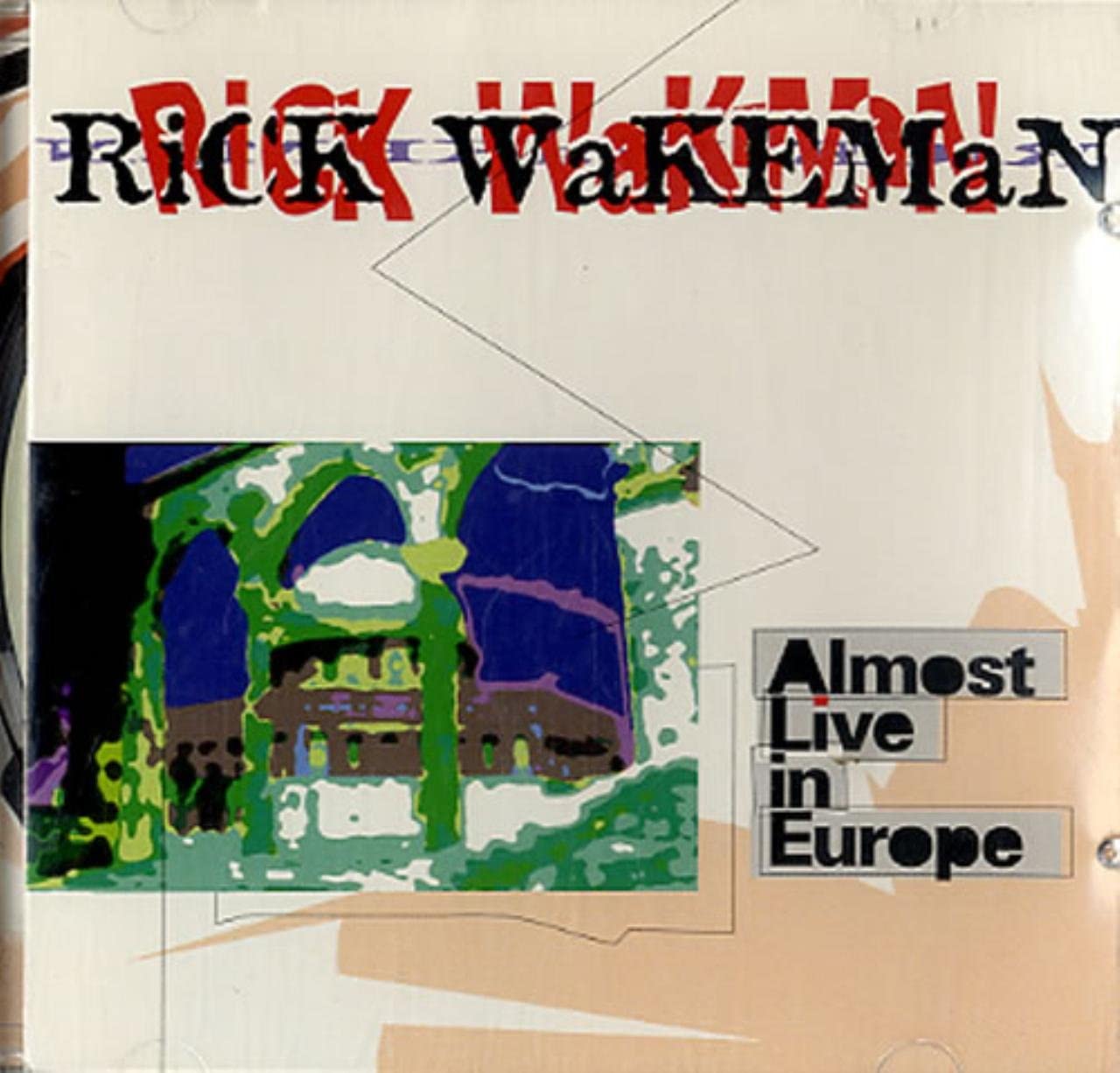 

CD RICK WAKEMAN - Almost Live in Europe GCD2822 Griffin Music 1995 Canada Rock Used