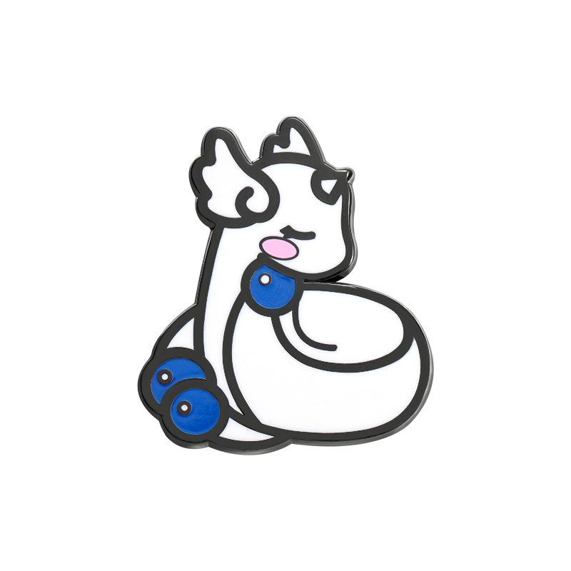 

Exceptional Cartoon Unicorn Brooch With Stunning Enamel Cute Magical Accessory Badge FLXZ103