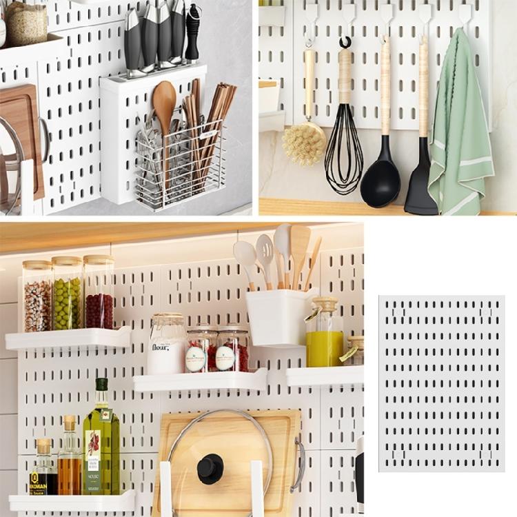 Lightweight High Capacity Pegboard Storage Accessories For Kitchen Bathroom Game Room Organization Tool Free Wall Panels