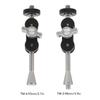 Camera Extension Mount Bar Universal Aluminium Alloy Camera Extend Bracket For Fill Light Live Microphone TM‑3 98mm
