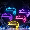 Neon Cat Wall Light LED Sign Sconce for Bedroom Decor, Cute Cartoon Animal Lighting Light, Energy Saving Decorative Lamp Living Room And Party