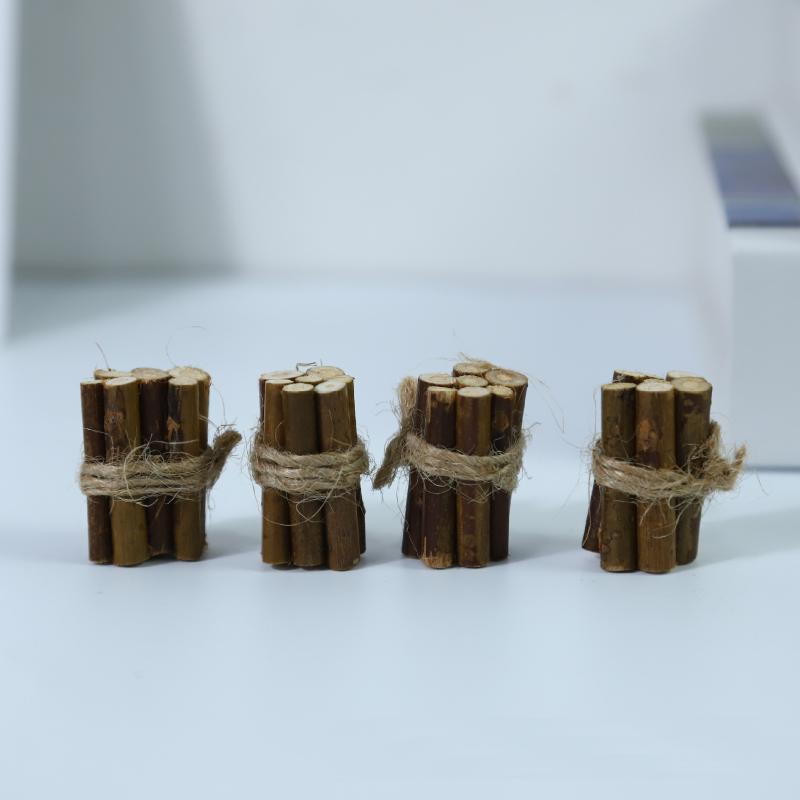 

1/3/5Pcs Creative Food Play Kitchen Simulation Ornaments Dollhouse Firewood Pile Wood Set Miniature Model Toys Home Decoration 1 piece·