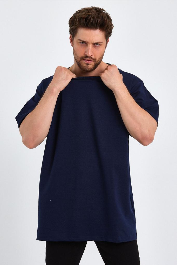 Women's Style Big Size T-Shirt Plus Size Oversize 2 Thread Short Sleeve Crew Neck T-Shirt