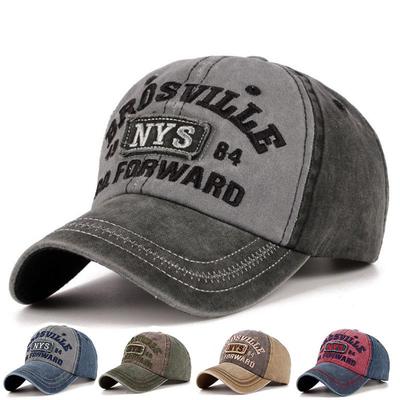 Cappellino da baseball sportivo ricamato NY da uomo e da donna: Cappello casual, alla moda, da esterno a becco d'anatra