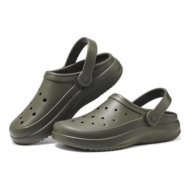 Skechers Foamies Breathable Comfortable Clogs Men Clogs Green 243250-OLV