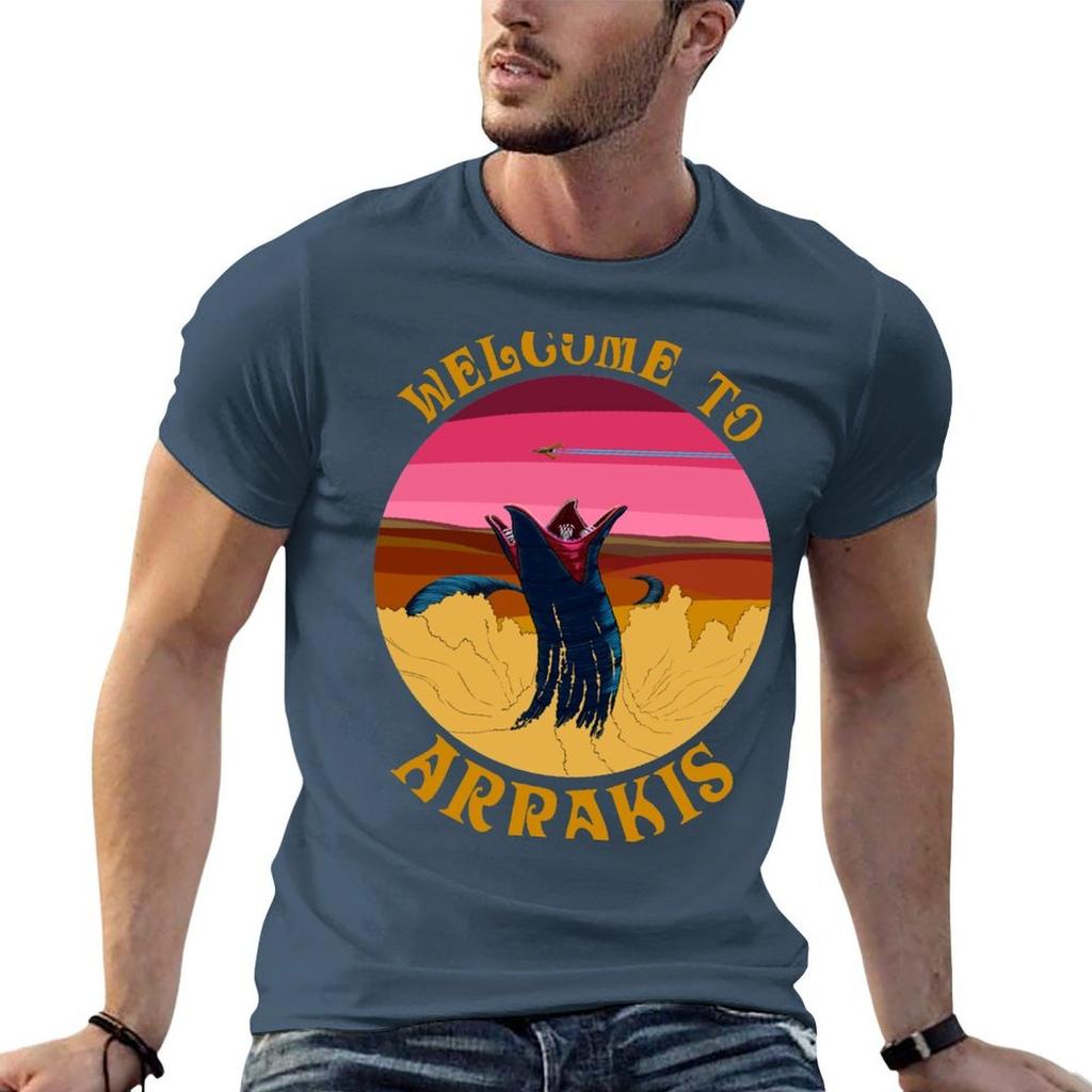 Welcom To Arrakis TShirt T Shirts for Unisex Graphic Vintage T Shirt Unisex  Cotton Luxury Brand Unisex T Shirt Heavy Cotton Tshirt