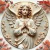 Vintage Angel Prayer Metal Poster Wall Art Religious Home Decor