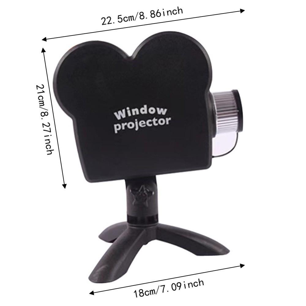 12 Movies Halloween Christmas Projector Waterproof Window Projector Lamp Outdoor