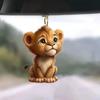 Charming Acrylic Christmas Tree Decor Cute Pendant For Car Mirror And Home Decor