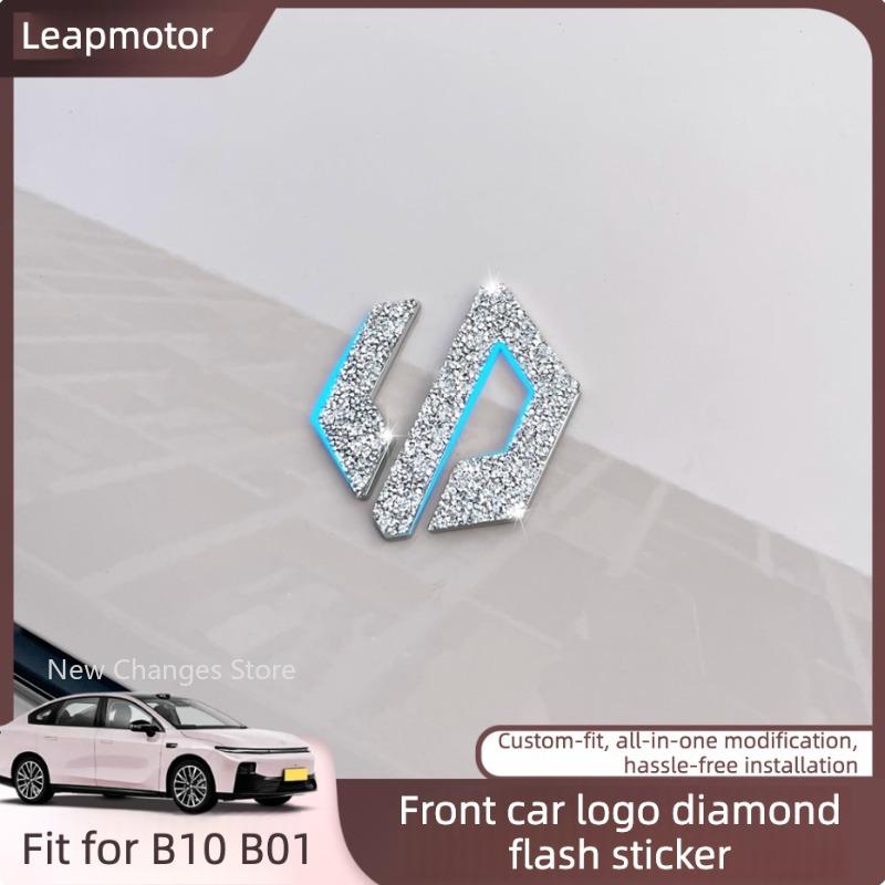 Pro Leapmotor B10 B01 2025 2026 Auto Znak Samolepka s Rozbitým Diamantem Personalizovaná Dekorativní Samolepka