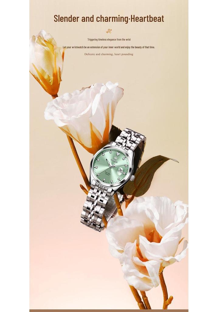 2026 Women's Elegant High-End Quartz Watch - Perfect Gift for Girlfriend's Birthday (Model SL5649)
