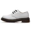 1461 Lychee Pattern Women's Low-Top Leather Shoes, Genuine Leather, British Style Round-Toe Boots, Unisex Casual.
