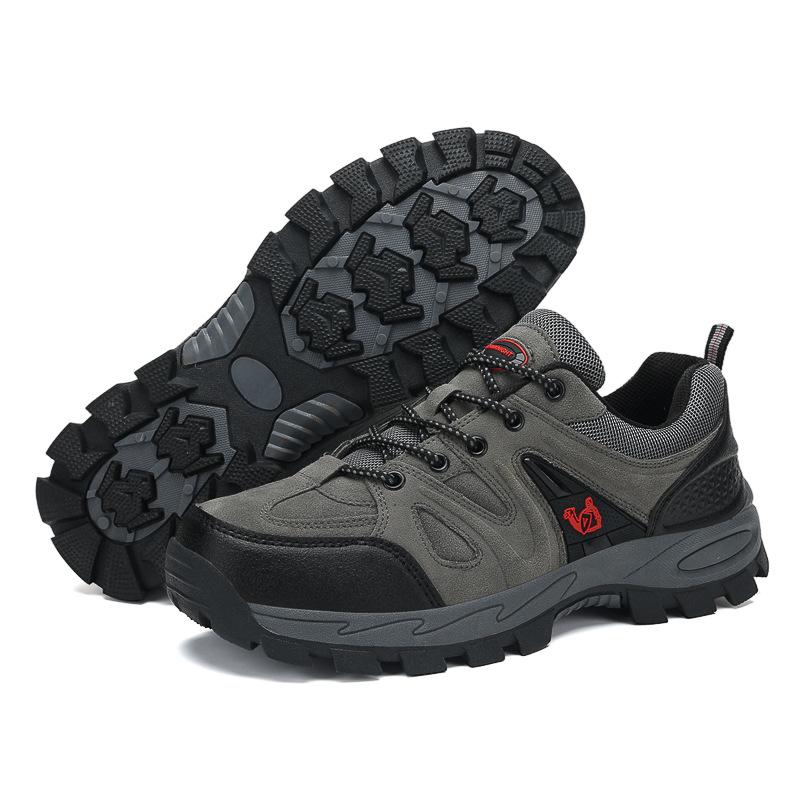 Outdoor New Four-season Hiking Shoes Hiking Wear-resistant Non-slip Low-top Men's Shoes Casual Men's Travel Shoes