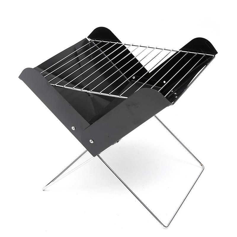 Folding Portable BBQ Grill for Camping and Outdoor Use