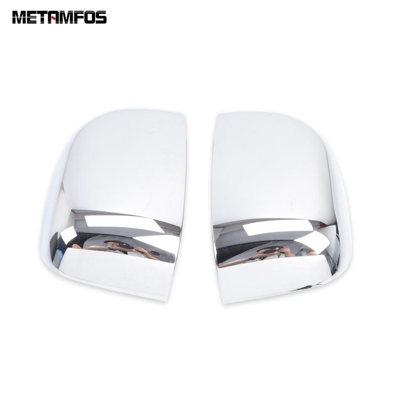 For Mitsubishi Delica D:5    Chrome Rearview Side Door Mirror Cover Trim Protector Cap Bezel Accessories Car Styling