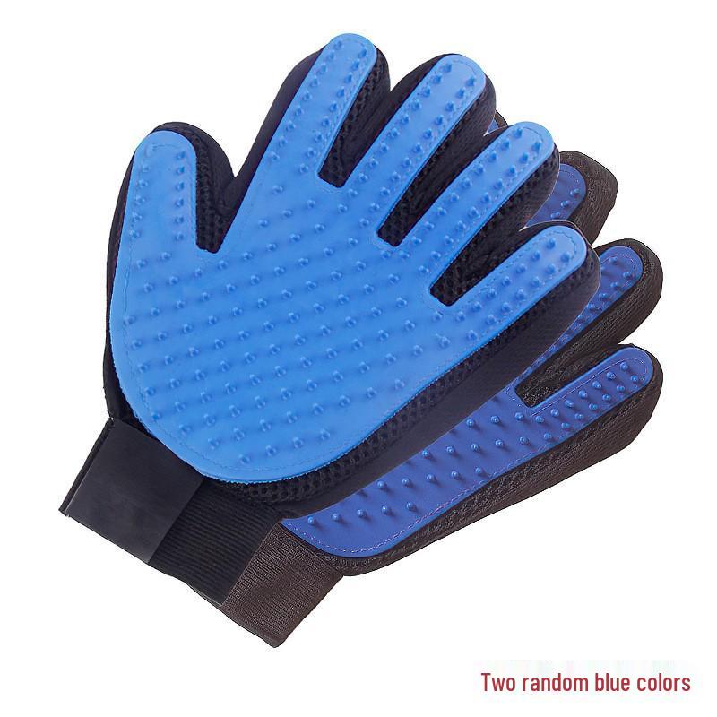 Pet Spa No-Rinse Cleaning Gloves for Cats & Dogs - Fur Softening & Stain Removal Essential