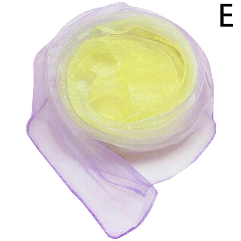 Transparent Summer Scarf For Women Square Gradient Color Head Wear Shinny Thin Chiffon Neck Shawl Beach Vacation Accessories