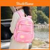 Nylon Kinder Schulrucksack Set Mit Erweiterbarem Volumen Und Cartoon-Print Für Mittelschüler