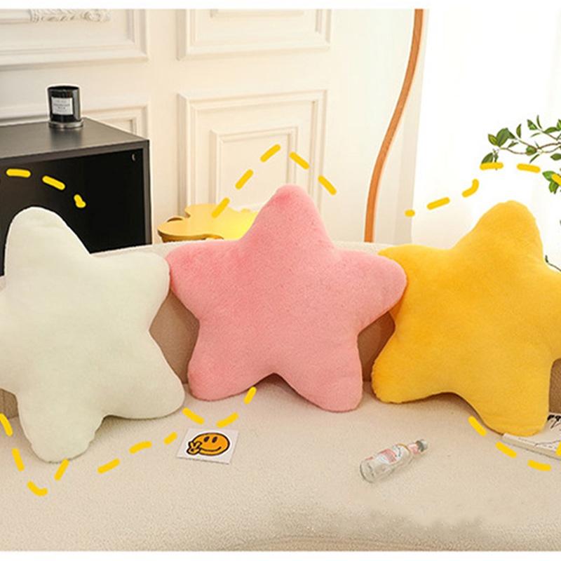 Ins Style Star Pillow Soft And Cute Plush Toy For Sleeping And Decor
