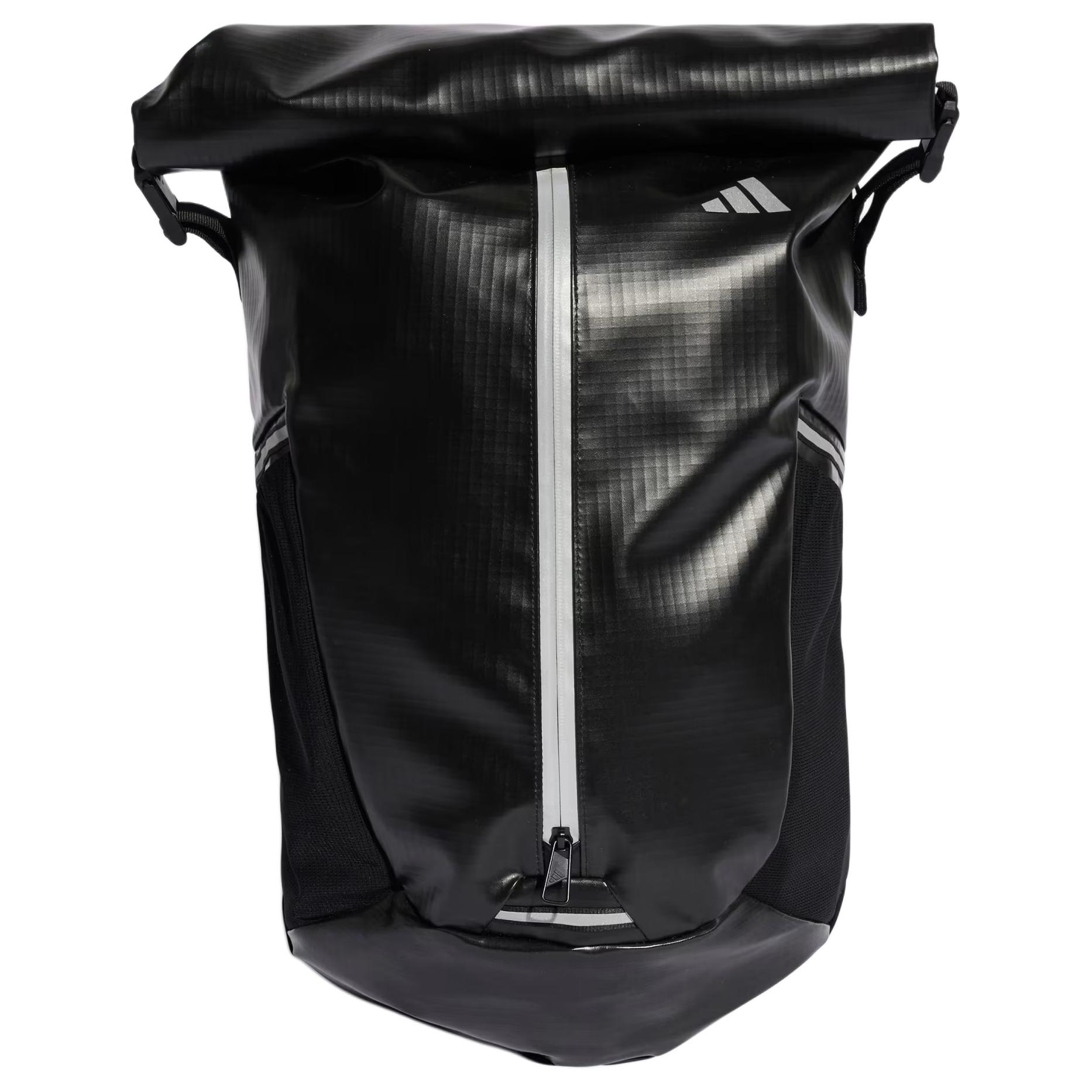 Adidas Adaptive 25.7L Brand Logo Thermoplastic Polyurethane Backpack Unisex Backpack Black JM5398 Black