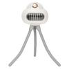 Stroller Fan Handheld Portable USB Rechargeable 4 Speeds Mute Tripod Design 360 Degree Horizontal Rotation Fan for Bike