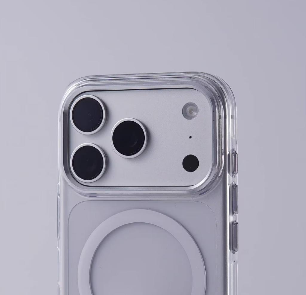 Luxury Matte Armor Shockproof Clear Case For iPhone 17 Air 16 15 14 13 12 Pro Max Plus For Magsafe Wireless Charge Hard PC Cover