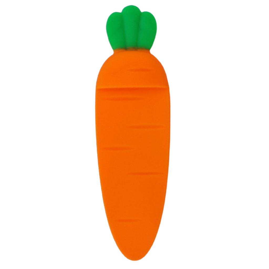 Reading Bookmark Carrot Shape Adorable Bright-colored Convenient Vivid Book Page Marker Household Supplies
