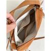 Women's Soft Matte Suede Leather Handbag Lady Cowhide Shoulder Crossbody Bag Simple Cow Leather Colleti Grey Brown Tote Bags
