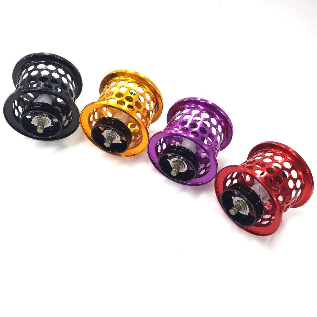 VISPREA Náhradní cívka pro naviják Baitcast Kovová cívka s mělkou drážkou Kompatibilní s navijáky DAIWA Kompatibilní s navijáky STEEZ ZILLION SV MORETHAN PE RYOGA Megabass