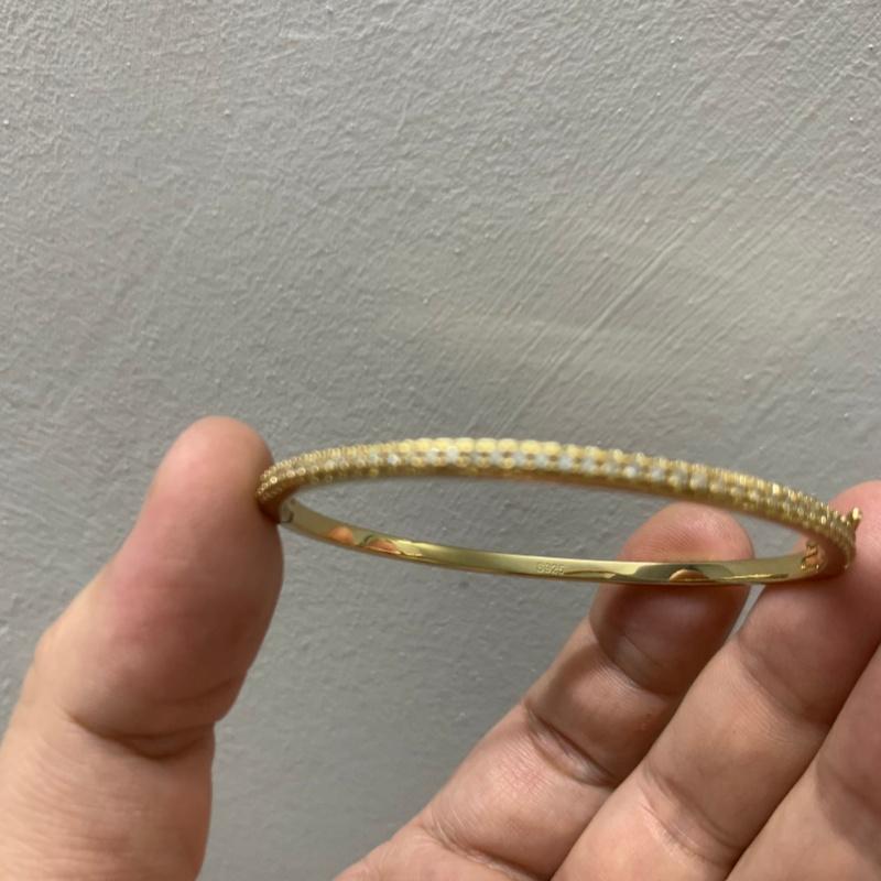 Fashion Classic Bracelet Luxury 925 Silver 5a Zircon Bracelet Women's Wedding Party Small Bracelet High Quality Jewelry