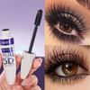 Wasserdichte Mascara - Volumen & Länge-Verlängernd, Schwarzer Wimpernverstärker, Geeignet für Jede Wimper, Klar, Lang, Geschwungen, Ohne Klümpchen, Schweißresistent & Einfach zu Verwenden