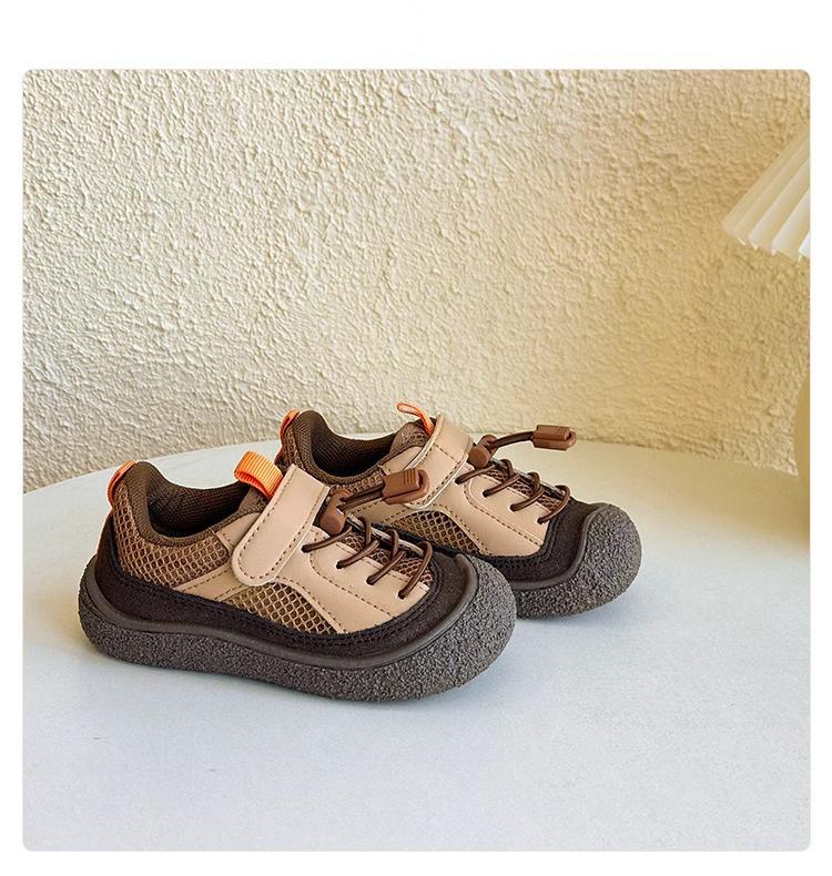 

Baby shoes spring 2025 new classmates fashion lightweight boys and girls casual shoes outdoor bag head hiking shoes 22