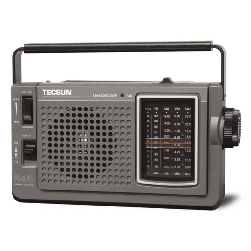 

Компактний радіоприймач Tecsun R-304P Висока чутливість FM/MW/SW Standard