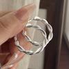Xiaomi 925 Sterling Silber Vintage Ohrringe Für Damen Einfache Runde Hohlraum Ohrring Schmuck Allergievorbeugend Party Zubehör Geschenk