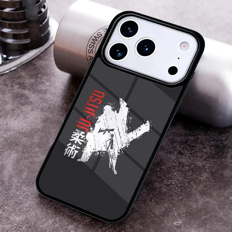 BJJ Brazilian Jiu Jitsu soft Phone Case For iPhone 17 16 15 14 13 12 11 Pro Max Plus 17Air Soft Silicone Cover
