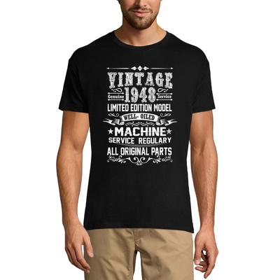 Pánske tričko Vintage 1948 – darčekové tričko k 72. narodeninám
