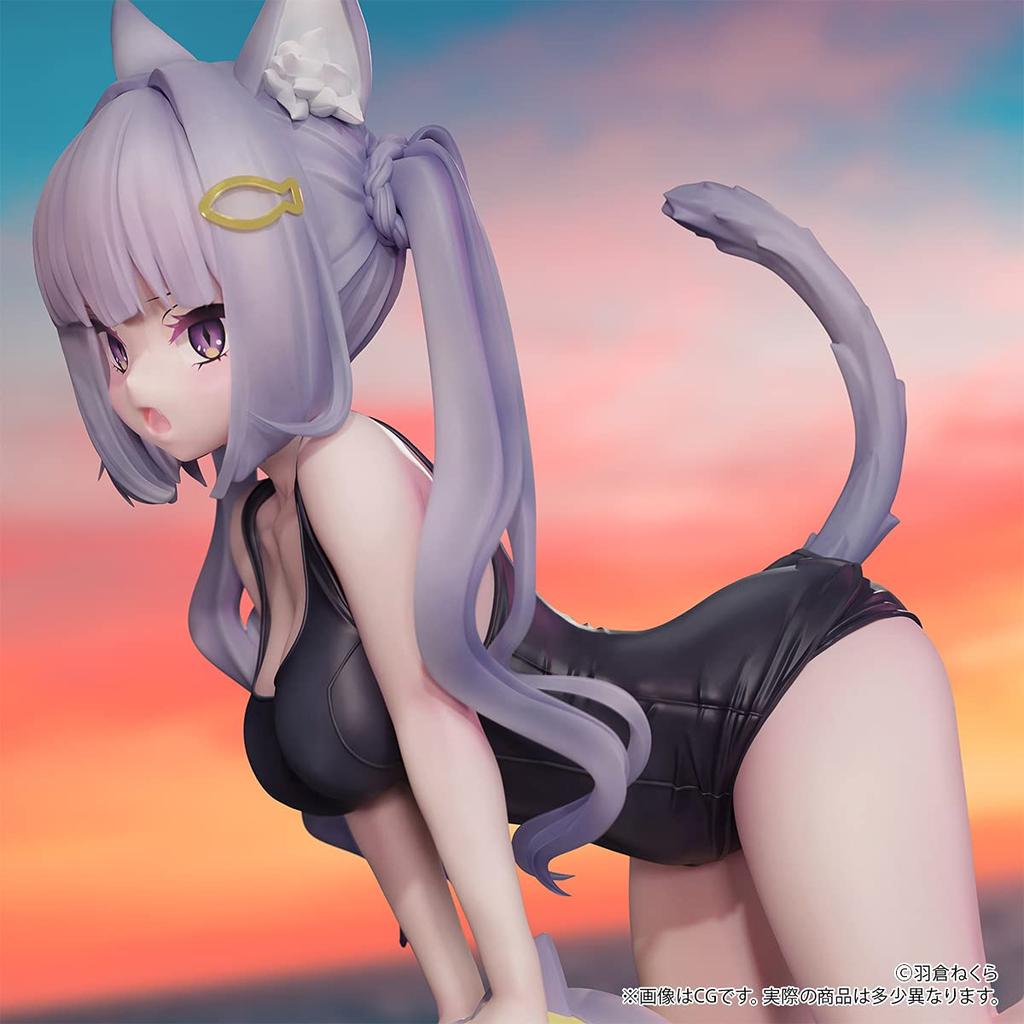 Kemomimi Gakuen "Harusame" illustrated by Nekura Hakura 1/7 scale painted finished figure