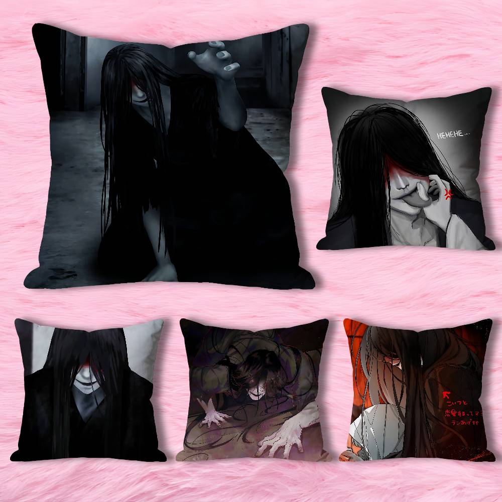 H-Homiciphers Mr C-Crawling Pillow Cases for Bedroom Living Room Sofa Home Decor Polyester Cushion Cover with Zipper