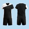 Women's & Men's Volleyball Team Uniform Set - Short-Sleeved, Professional Training Suit with Printed Numbers