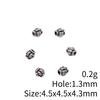 New Year's Day Jewelry Findings Small Torus Spacer Beads Accessories Parts Backpack Accessories