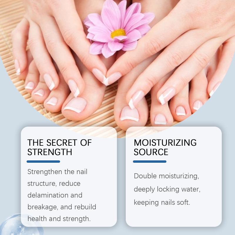 Herbal Nail Repair and Care Liquid Revitalizes Dry Nails for DIY Beauty and Personal Grooming