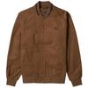 Fred Perry Mens Waffle Corded Tennis Bomber Jacket