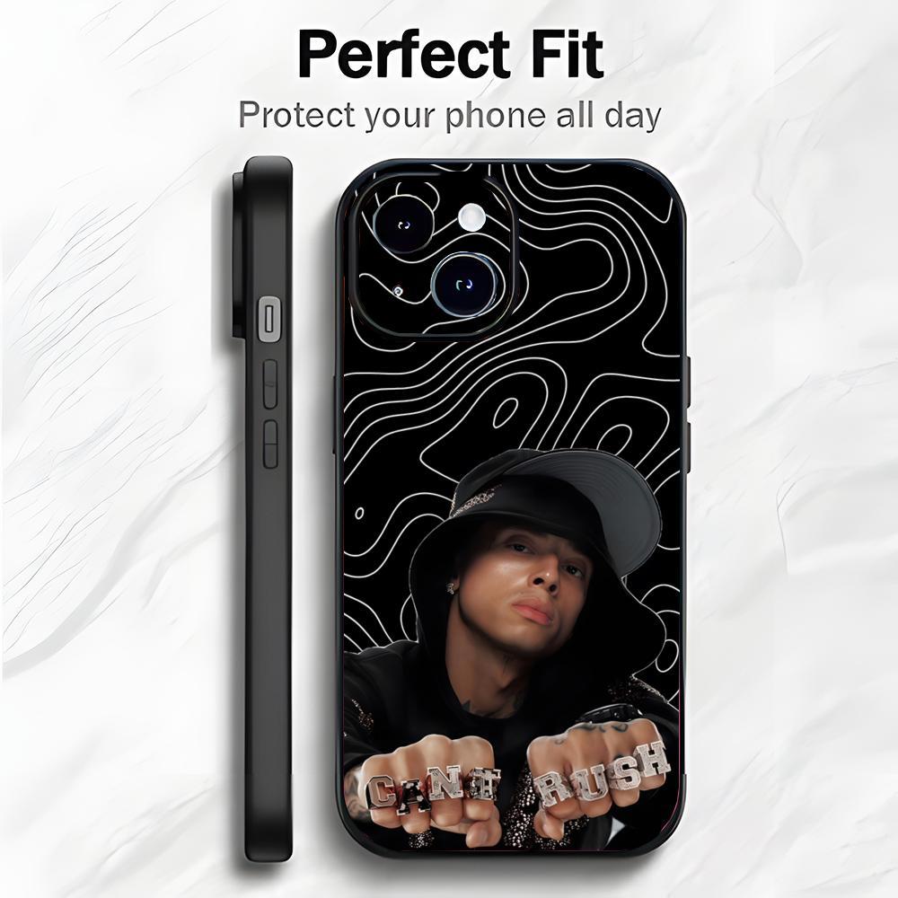 British Stylish Rapper C-Central Cee Phone Case Phone Case Soft Packaging Lightweight For iPhone17 16 15 14 13ProMax