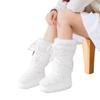 Bottes de neige pour femmes 2025 hiver Xiaohongshu explosion chaud antidérapant hauteur intérieure augmentée bottes en coton imperméables et velours explosion