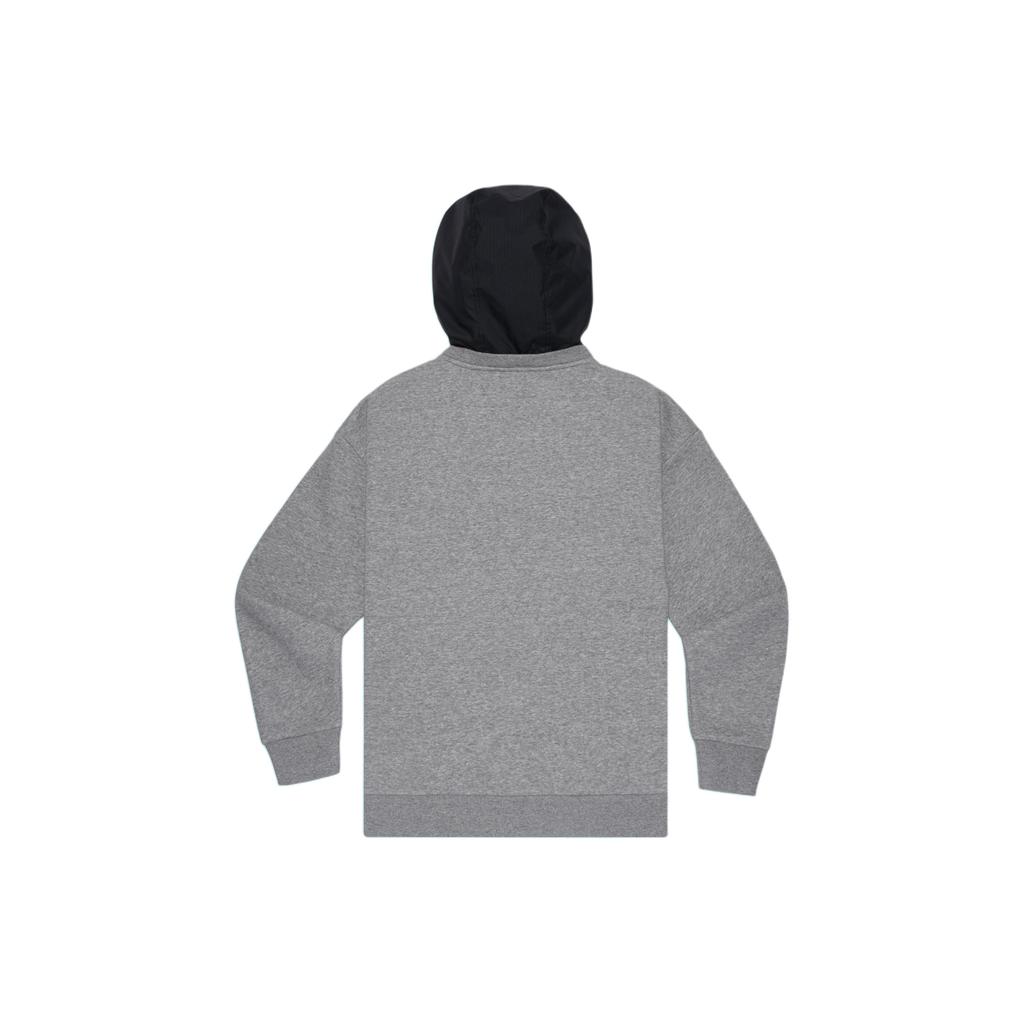 Converse Sweatshirts Men's Gray Hooded Moderate Regular 10019968-A02