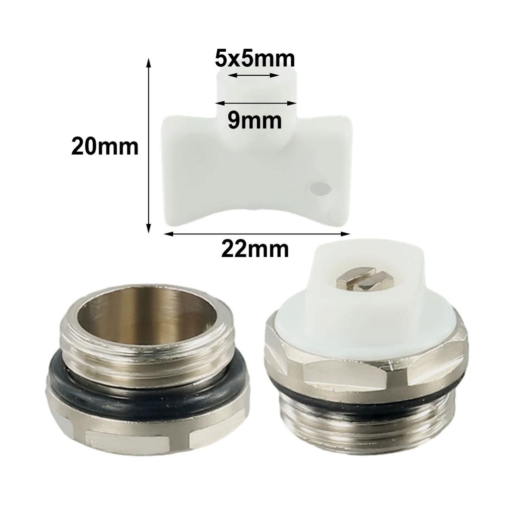 For Radiators For Central Heating Systems Bleed Valve Radiator Bleed Valve Nominal Pressure 10 Bar Easy To Use