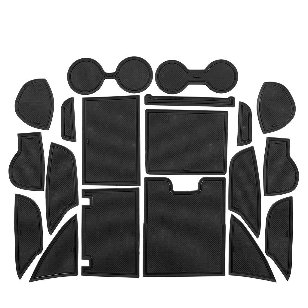 for Toyota Prius 60 2025 2025 Anti-slip Gate Slot Mat Car Door Groove Pad Cup Holder Interior Accessories Rubber