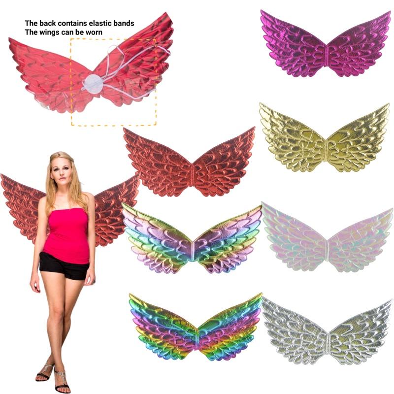 Fairy Wings Butterfly Costume Cosplay Dress Up Props Stage Accessories Carnival