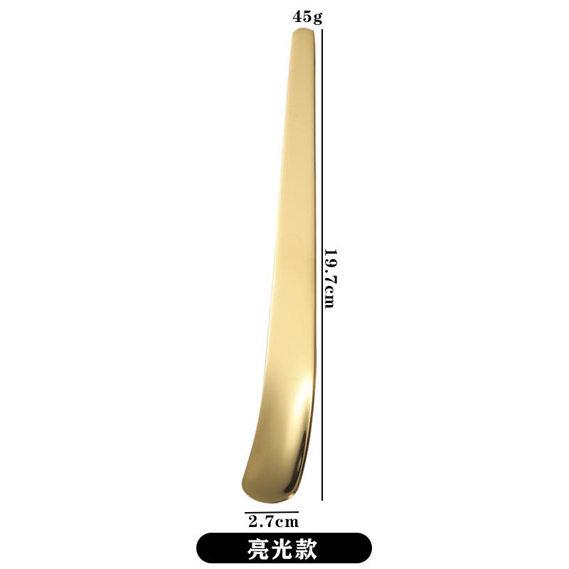 1PCS Flat Coffee Spoon Stainless Steel Coffee Stirrers Tea Spoons Ice Cream Cake Dessert Spoon Bar Kitchen Tableware