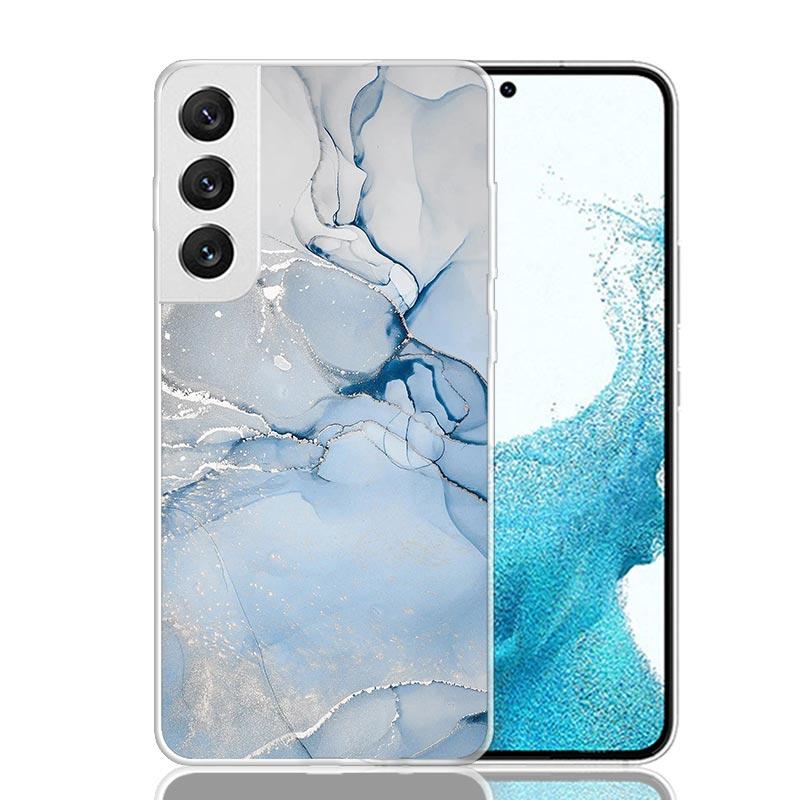 Granite Marble Phone Case For Samsung Galaxy S26 Ultra S23 S24 S25 Edge S20 FE S21 S22 Plus Soft Print Shell Cover Fundas Galaxy